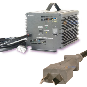 EZGO 36-Volt Battery Charger with Crowsfoot Plug