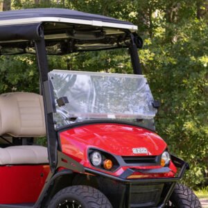 EZGO Express S2/S4/S6/L6 Golf Cart Folding Windshield - (Fits 2021.5+)